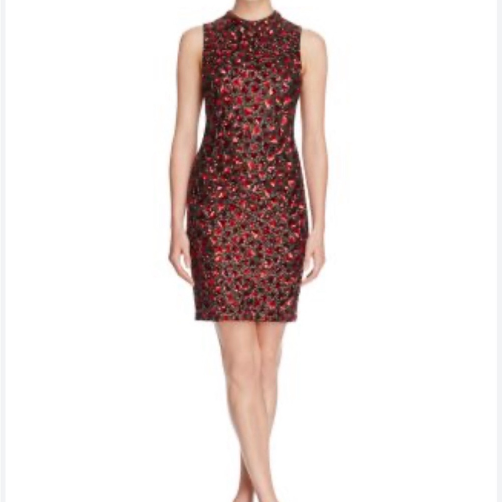 Alice & Olivia Rosalee Embellished Dress